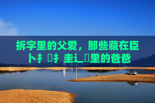 拆字里的父爱，那些藏在臣卜扌喿扌圭辶畐里的爸爸