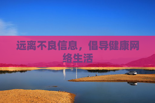远离不良信息,倡导健康网络生活 远离不良信息,倡导健康网络生活
