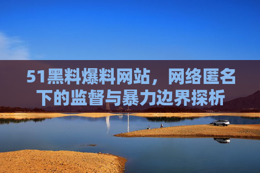 51黑料爆料网站，网络匿名下的监督与暴力边界探析