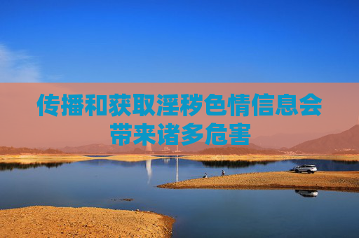 传播和获取淫秽色情信息会带来诸多危害 传播和获取淫秽色情信息会带来诸多危害