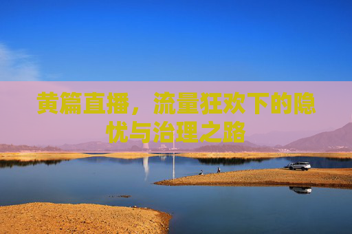 黄篇直播，流量狂欢下的隐忧与治理之路