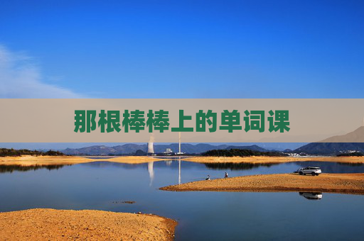 那根棒棒上的单词课 那根棒棒上的单词课
