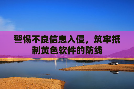 警惕不良信息入侵，筑牢抵制黄色软件的防线
