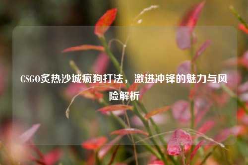 CSGO炙热沙城疯狗打法，激进冲锋的魅力与风险解析