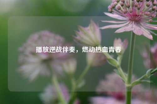 播放逆战伴奏，燃动热血青春