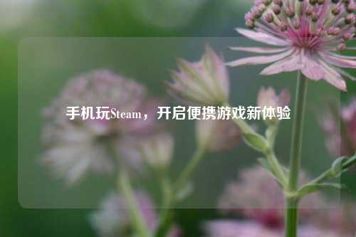 手机玩Steam,开启便携游戏新体验