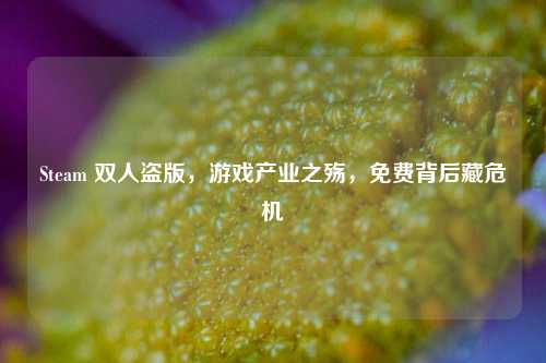 Steam 双人盗版,游戏产业之殇,免费背后藏危机